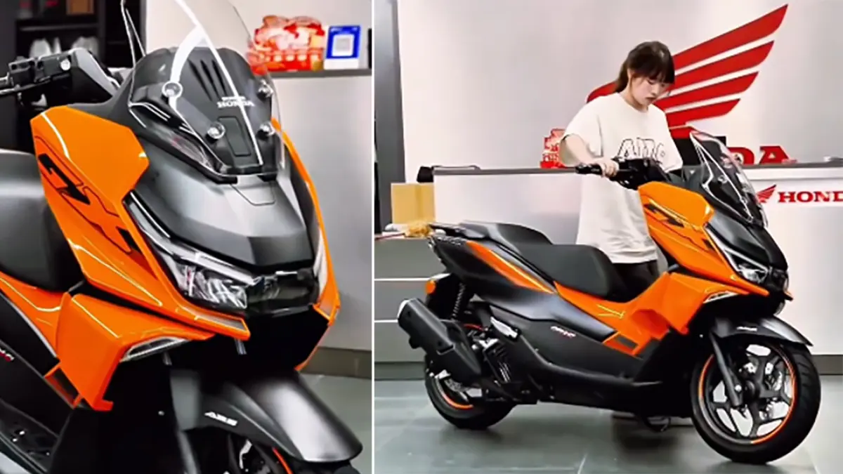  Skutik crossover Honda NS150GX terbaru resmi dipasarkan Sundiro Honda di China. (Instagram @iwanbanaranblog)