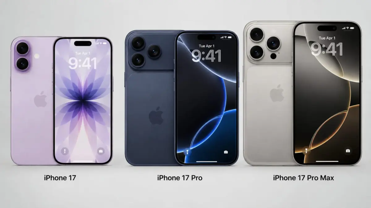 Seri iPhone 17 menempati tiga posisi teratas penjualan smartphone global pada kuartal kedua 2026, dengan iPhone 17 standar berada di peringkat pertama. (ChatGPT)