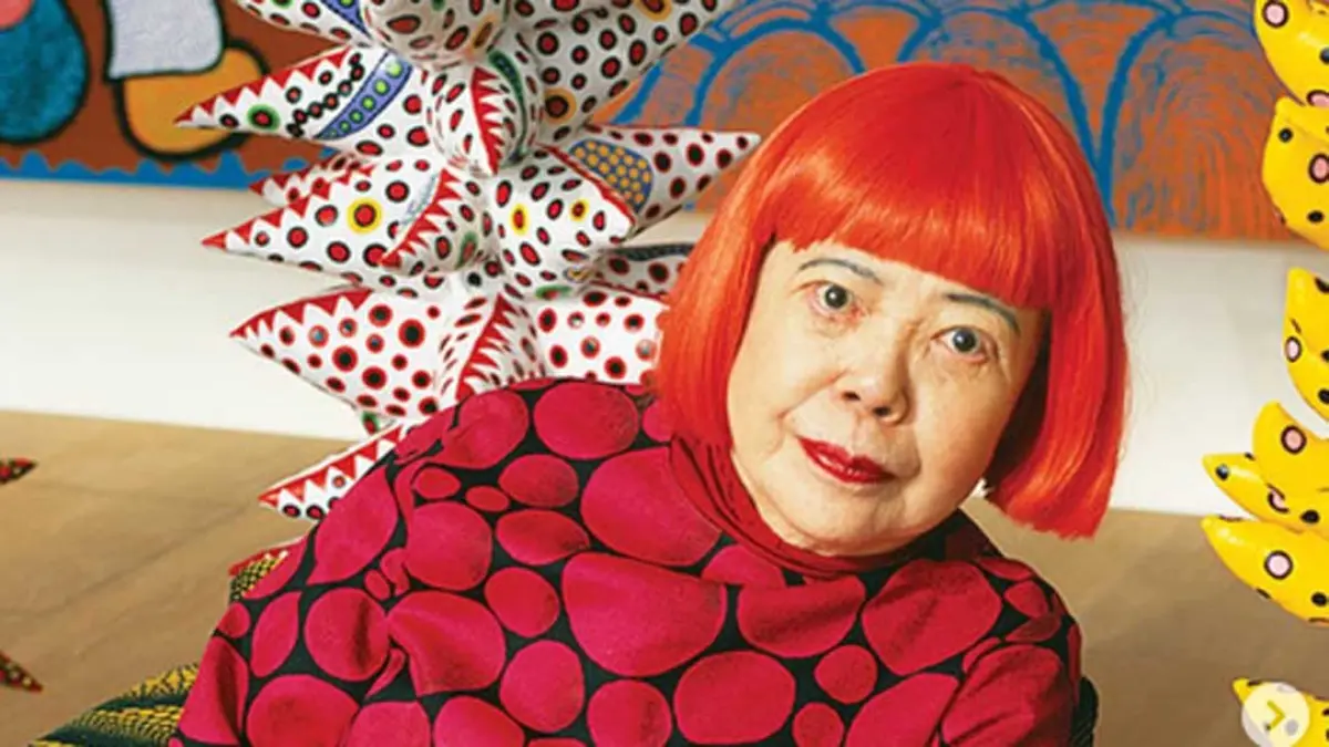 Yayoi Kusama semasa hidup. (nstagram @voila.id and voilalux)
