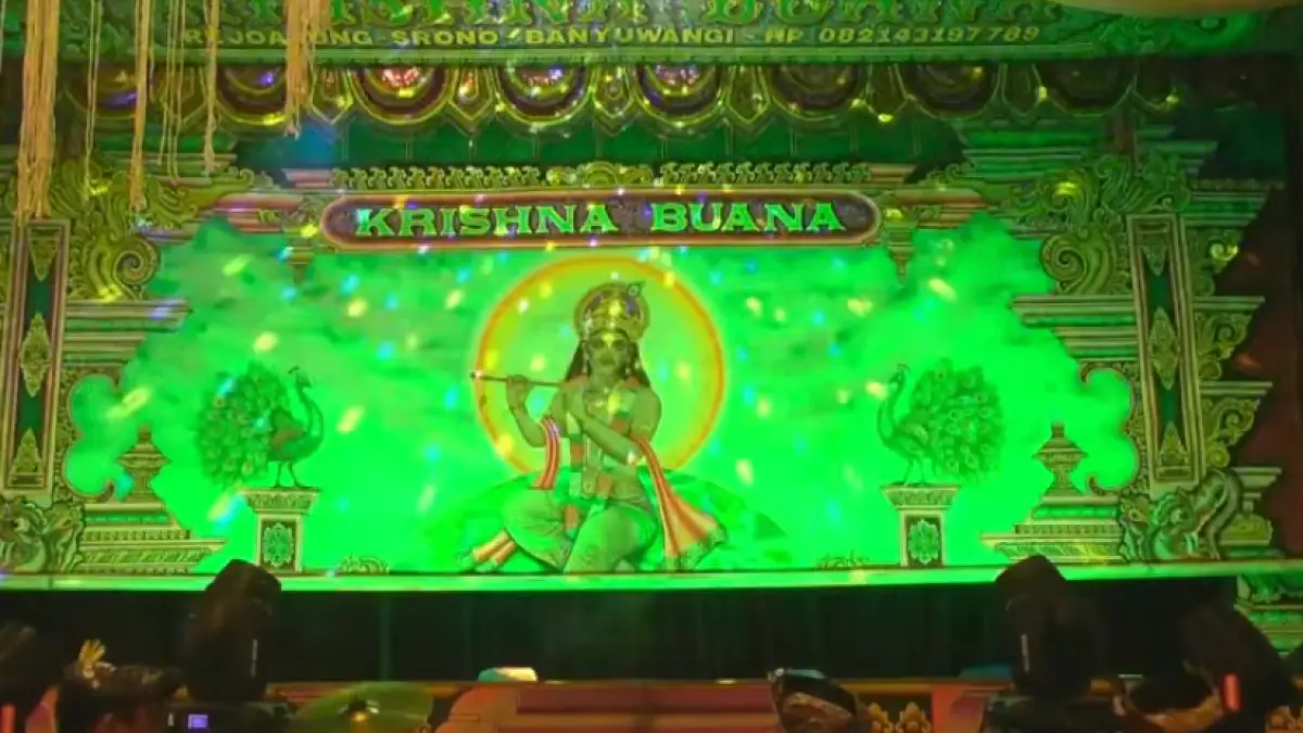 JADWAL PENTAS: Grup janger Krishna Buana akan sambangi 21 titik di Banyuwangi dan sekitarnya selama bulan September 2026 (Krishna Buana)