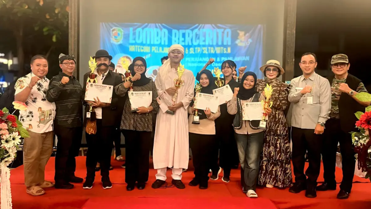 Pemenang tingkat SMA/MTs se Kabupaten Banyuwangi.
