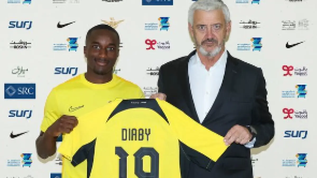 BALIK KE EROPA: Moussa Diaby meninggalkan Al Ittihad (Al Ittihad)