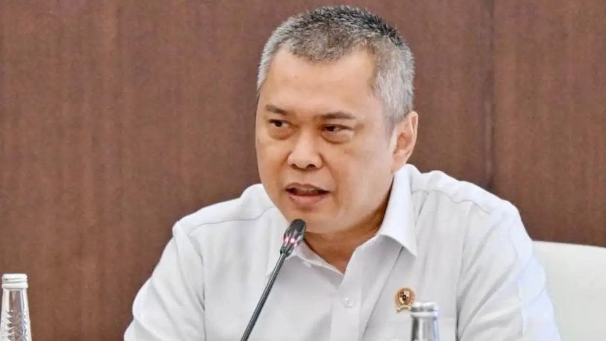 Menhub Dudy Purwagandhi menyampaikan rencana penggunaan anggaran Kemenhub 2027, termasuk untuk keselamatan transportasi dan pengembangan jaringan perkeretaapian. (Antara)