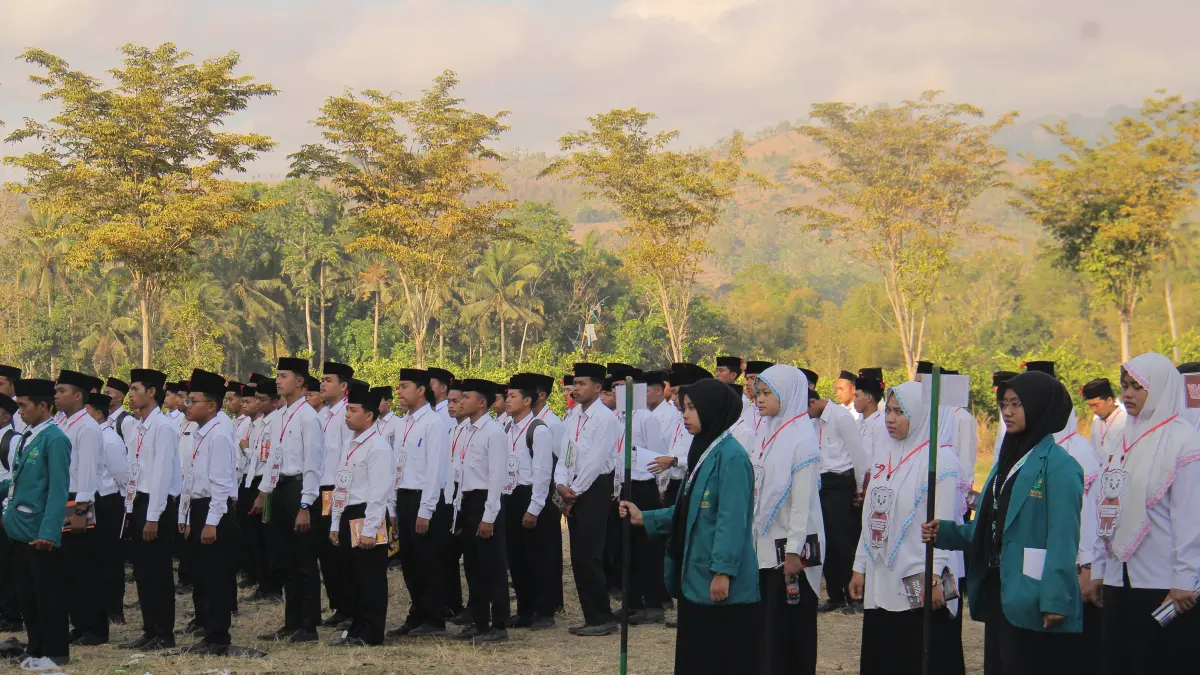 Ratusan mahasiswa baru mengikuti Pekka Uimsya Blokagung 2026. (FOTO: Uimsya Blokagung)