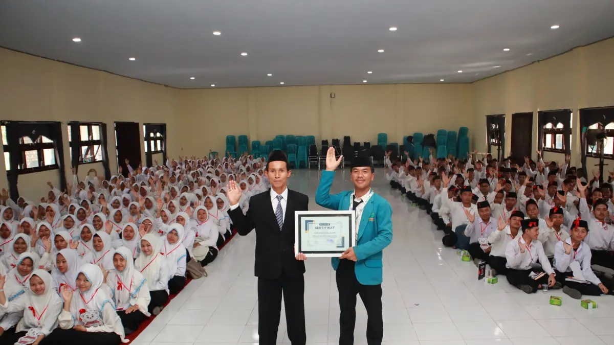 Ratusan mahasiswa baru mengikuti Pekka Uimsya Blokagung 2026. (FOTO: Uimsya Blokagung)