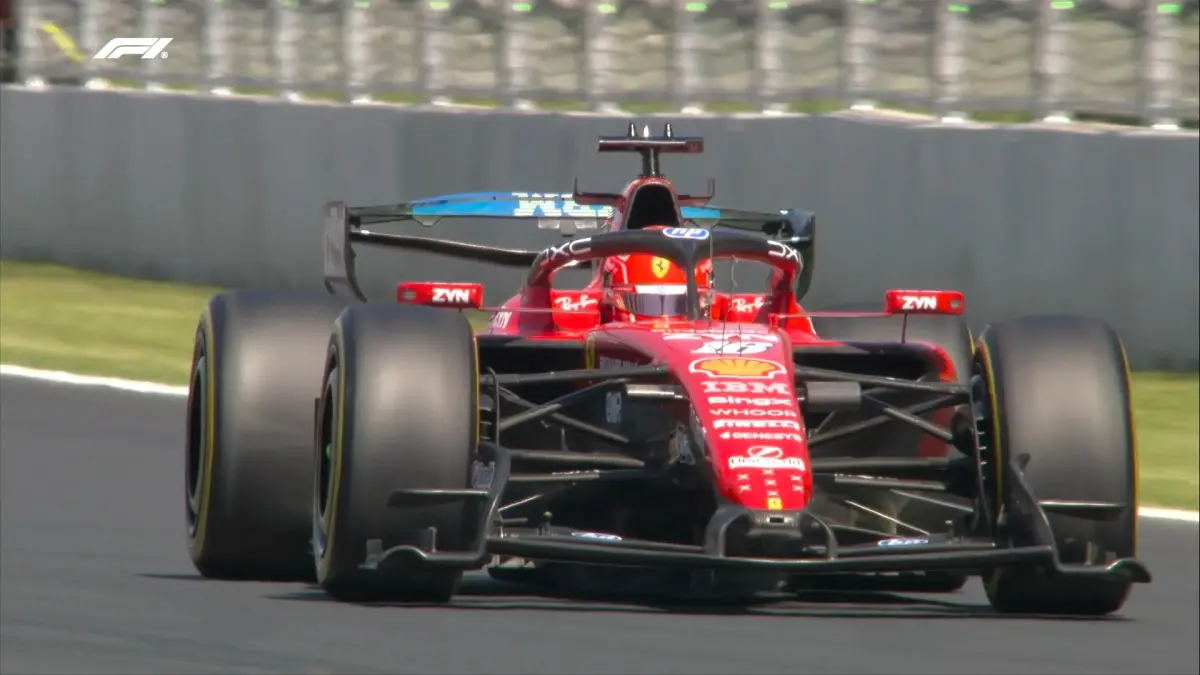 Charles Leclerc menjadi pembalap tercepat pada FP1 GP Italia di Monza dan membawa Ferrari finis satu-dua bersama Lewis Hamilton. (F1)