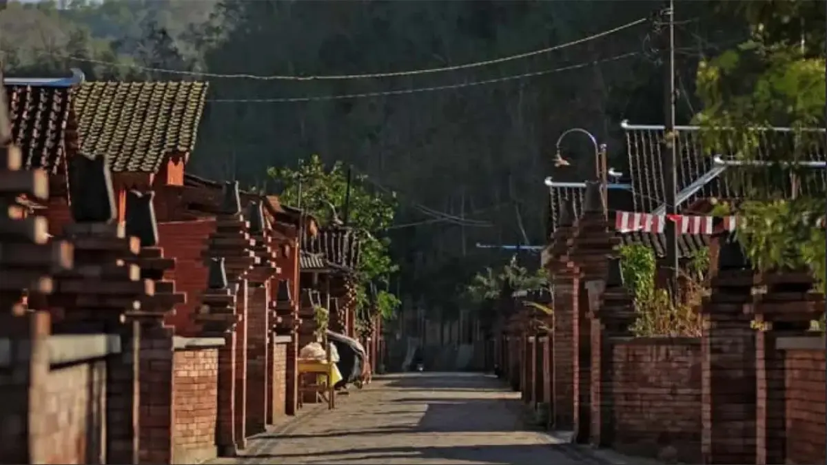 Dusun wotawati, Kalurahan Pucung, Girisubo, Gunungkidul merupakan wilayah unik yang hanya disinari matahari dalam waktu singkat. (Sumber : Instagram @erha.nureka)