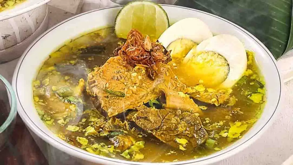 ILUSTRASI: Resep soto daging Madura dengan kuah bening yang kaya rempah.(Instagram/@sotomaduradantahucampurdulurku)