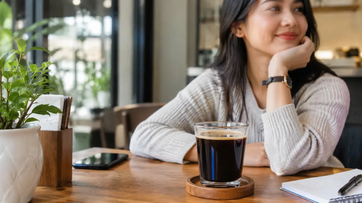 Americano tanpa gula dapat menjadi salah satu pilihan minuman saat menjalani diet, tetapi bukan satu-satunya cara untuk menurunkan berat badan. (ChatGPT)