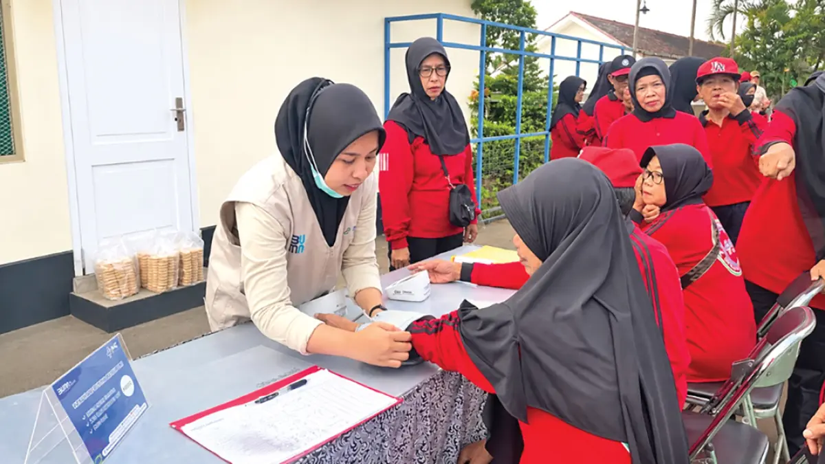 NYAMAN:&nbsp;Situasi poliklinik Cluster Maternity & Pediatric Centre RSU Bhakti Husada yang nyaman khusus untuk pasien ibu dan anak. (Foto: RSU Bhakti Husada)