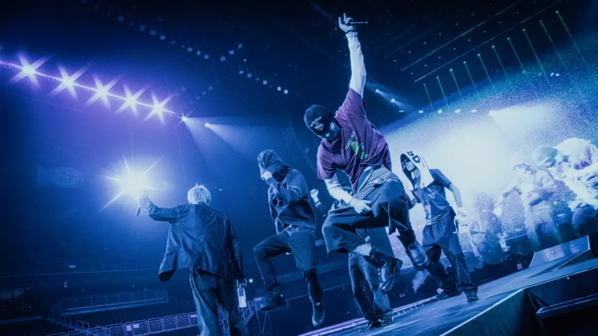 CORTIS menutup rangkaian 2026 CORTIS TOUR “PUT YOUR PHONE DOWN” di Pia Arena MM, Kanagawa, Jepang, pada 6 September 2026. (CORTIS via Weverse)