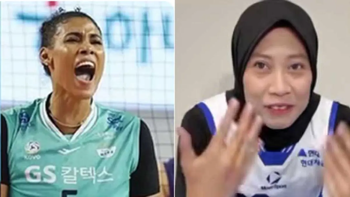 Gyselle Silva Jadi Ancaman Megawati di KOVO Cup. (Kolase KOVO dan IG Hillstate)