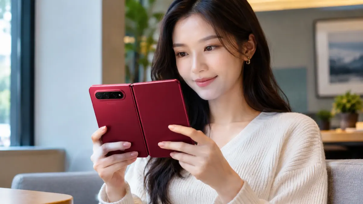 Xiaomi 18 Fold hadir dengan desain foldable seukuran paspor ketika dilipat dan layar utama 7,58 inci saat dibuka. Penjualan perdananya di China melonjak 310 persen dibandingkan generasi sebelumnya. (ChatGPT)