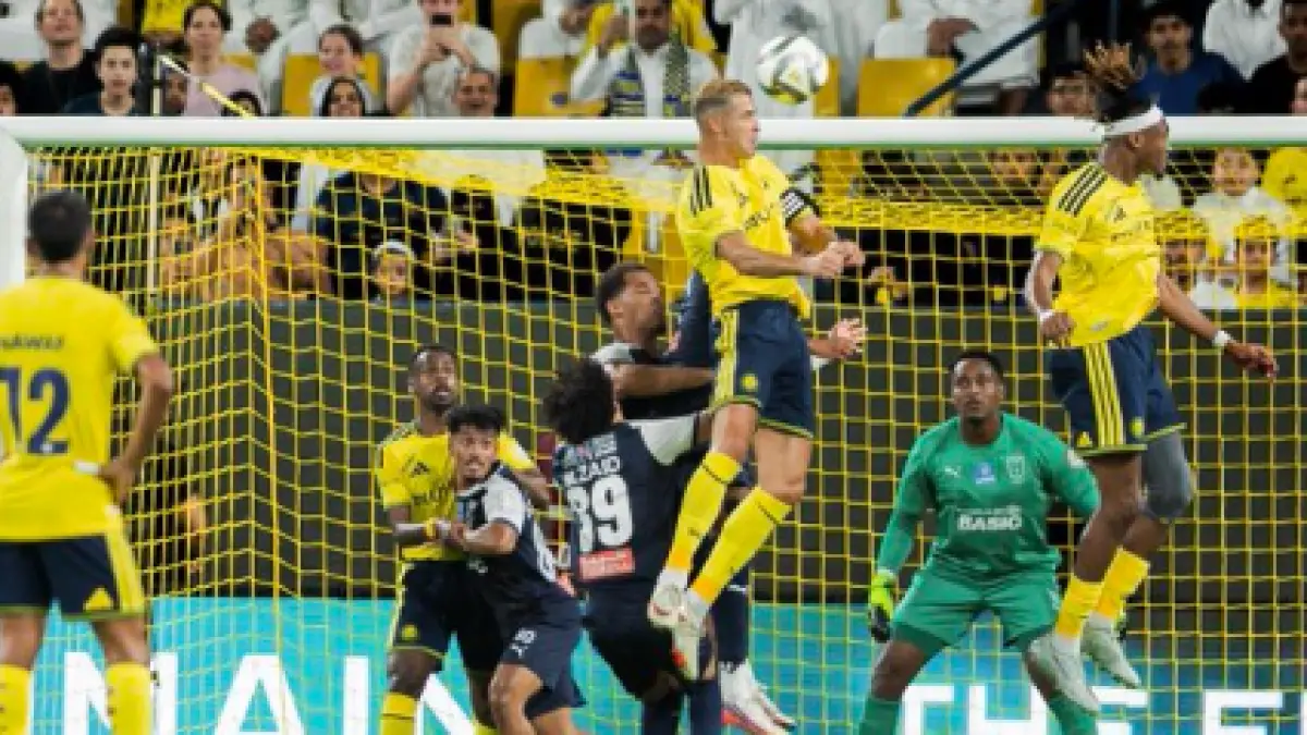BIDIK PUNCAK: Ronaldo masih akan jadi andalan Al Nassr untuk raih poin (Al Nassr)