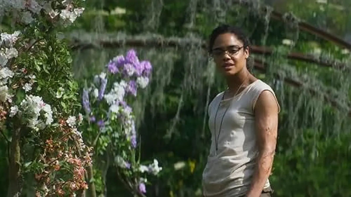 The Shimmer menjadi pusat misteri dalam Annihilation, menghadirkan perubahan biologis sekaligus menjadi cermin bagi trauma dan kecenderungan manusia untuk merusak dirinya sendiri. (IMDb)