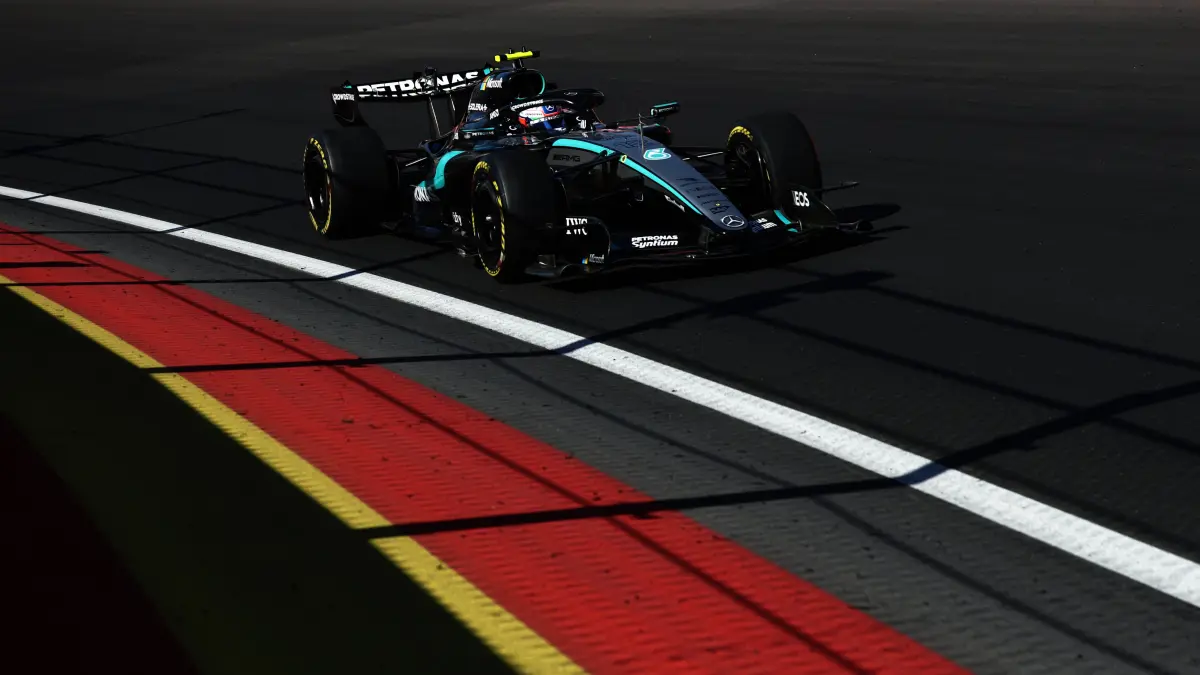 Kimi Antonelli menjadi pembalap tercepat pada latihan bebas kedua Grand Prix Spanyol di Madring, Madrid. (F1)