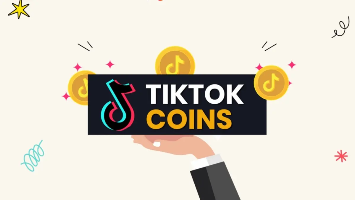 Ilustrasi koin TikTok. (Radar Madiun)