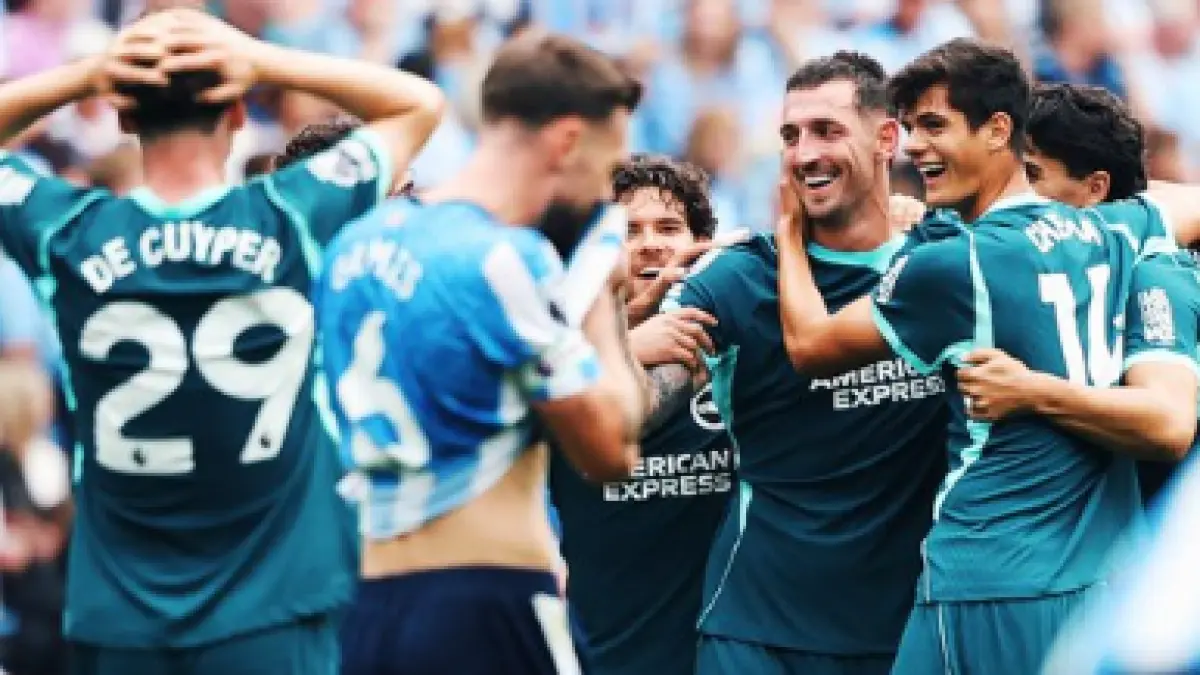 SIAPKAN KEJUTAN: Brighton siap berikan perlawanan sengit terhadap tuan rumah Manchester United di ajang EFL Cup (Brighton)