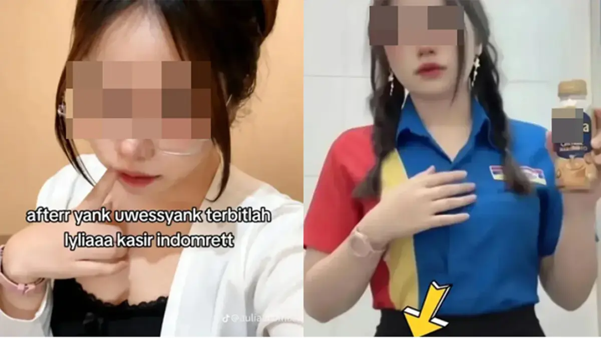 Video kasir Indomaret 7 menit ramai dicari di TikTok dan X. Namun, belum ada bukti autentik dan pengguna diminta waspada tautan mencurigakan. (Tangkapan Layar)