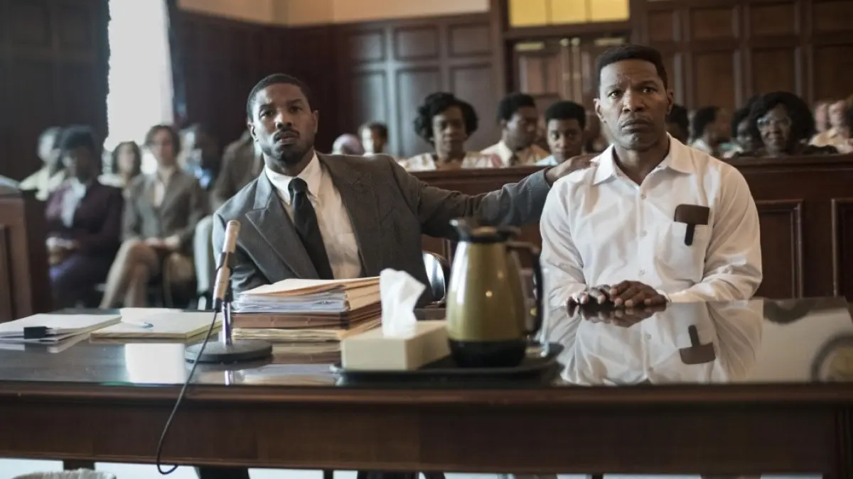 Just Mercy (2019), film yang mengangkat perjuangan melawan ketidakadilan dalam sistem peradilan pidana. (IMDb)