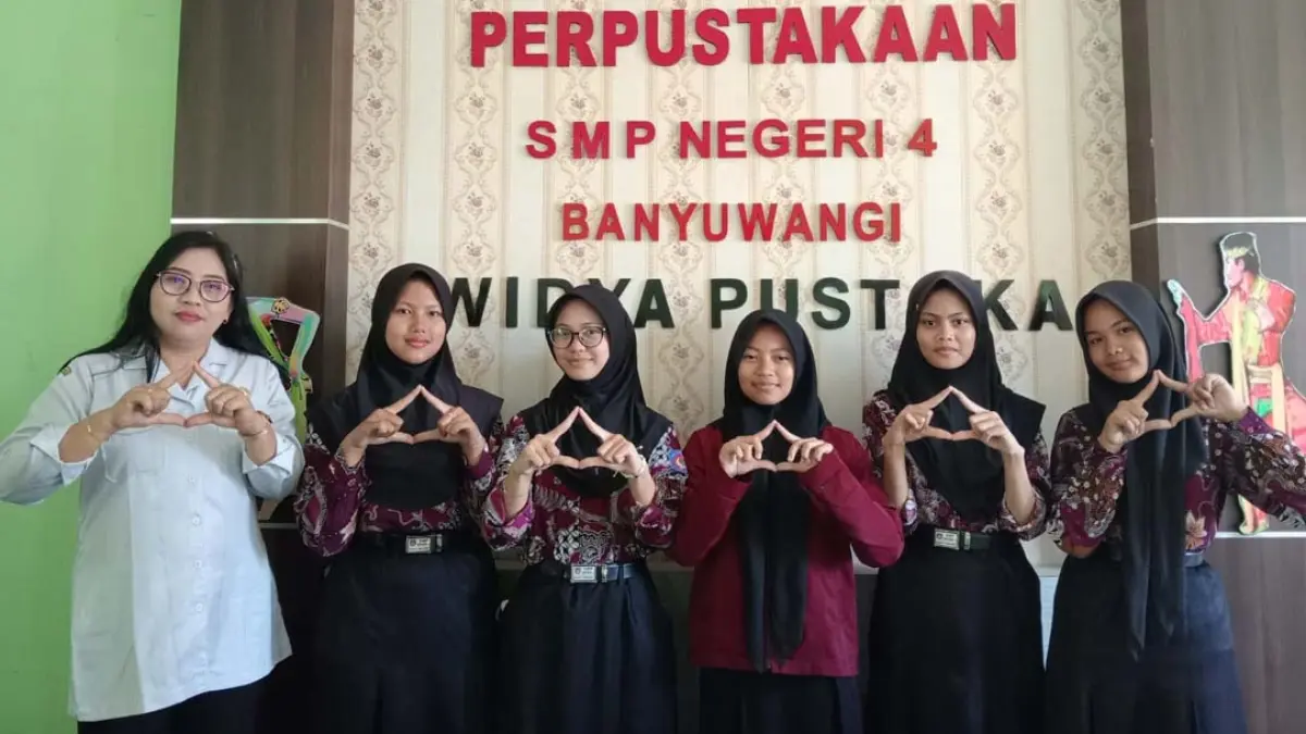TINGKAT MADYA: Regu PMR SMPN 4 Banyuwangi siap unjuk kebolehan pada ajang Digi MR UKS/PMR Tahun 2026. (Foto: SMPN 4 Banyuwangi)