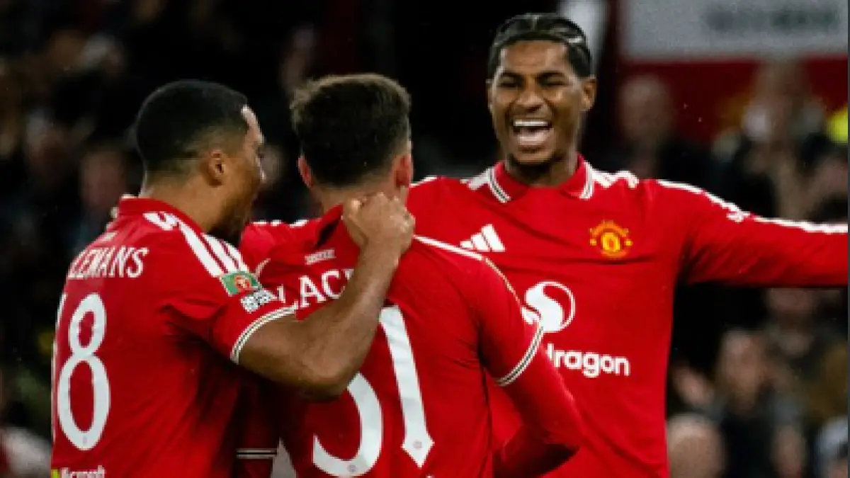 DALAM TEKANAN: Manchester United akan sambangi markas Fulham (Manchester United)