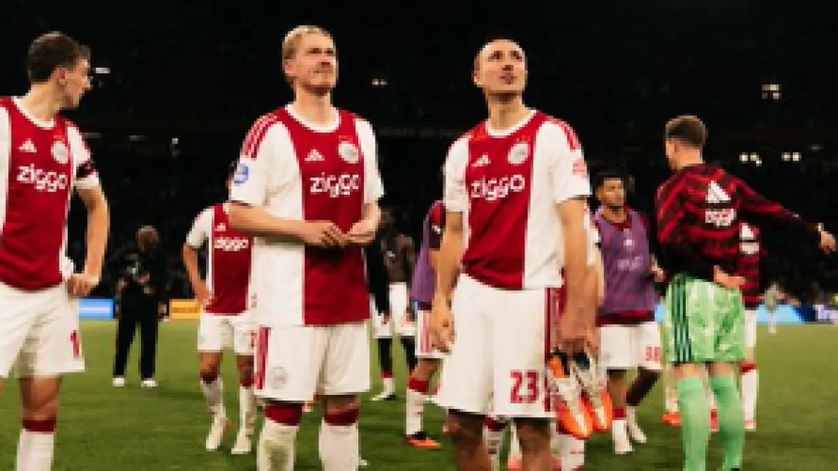 MENUJU PUNCAK: Ajax akan menjamu Exelcior dalam lanjutan Eredivisie (Ajac)