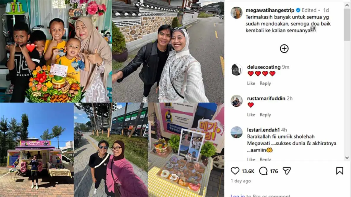 Megawati Hangestri mengonfirmasi dirinya menjalani operasi usus buntu. Megatron menyebut sudah pulih dan kembali bermain voli bersama tim. (Instagram @megawatihangestrip)