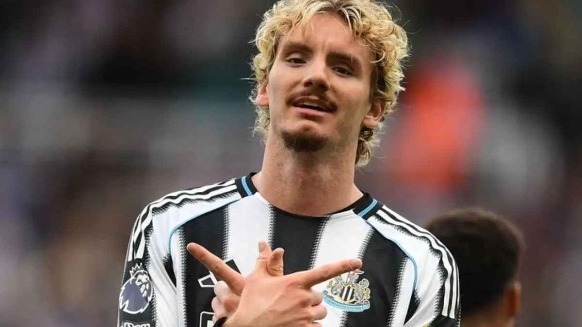 Nick Woltemade. (@nufc/Instagram)