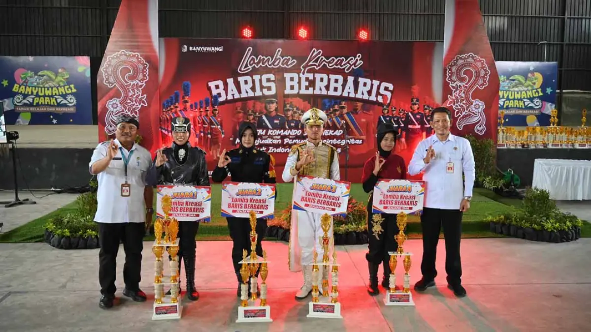Para juara LKBB Banyuwangi 2026. (Ramada Kusuma/Radar Banyuwangi)