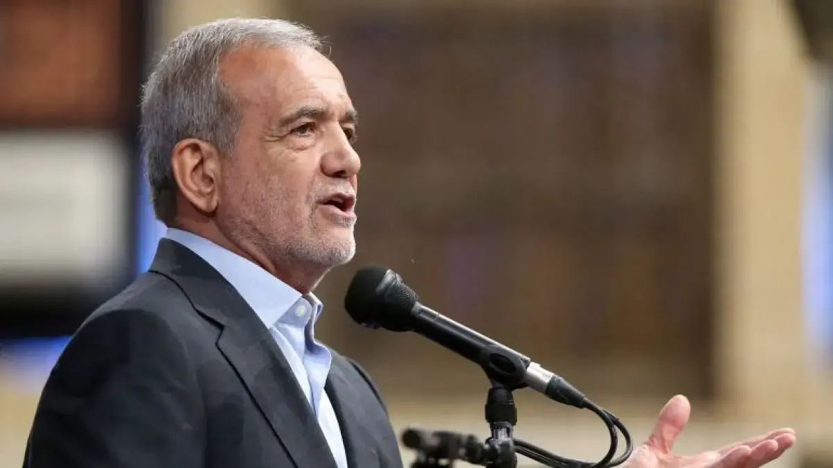 Presiden Iran Masoud Pezeshkian. (Al-Jazeera)