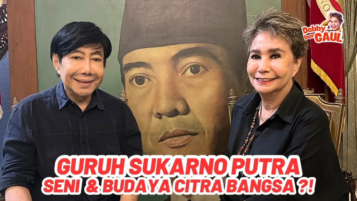 Guruh Sukarno Putra dan Debby Sahertian. (Thumbnail Youtube @Debby Sahertian)