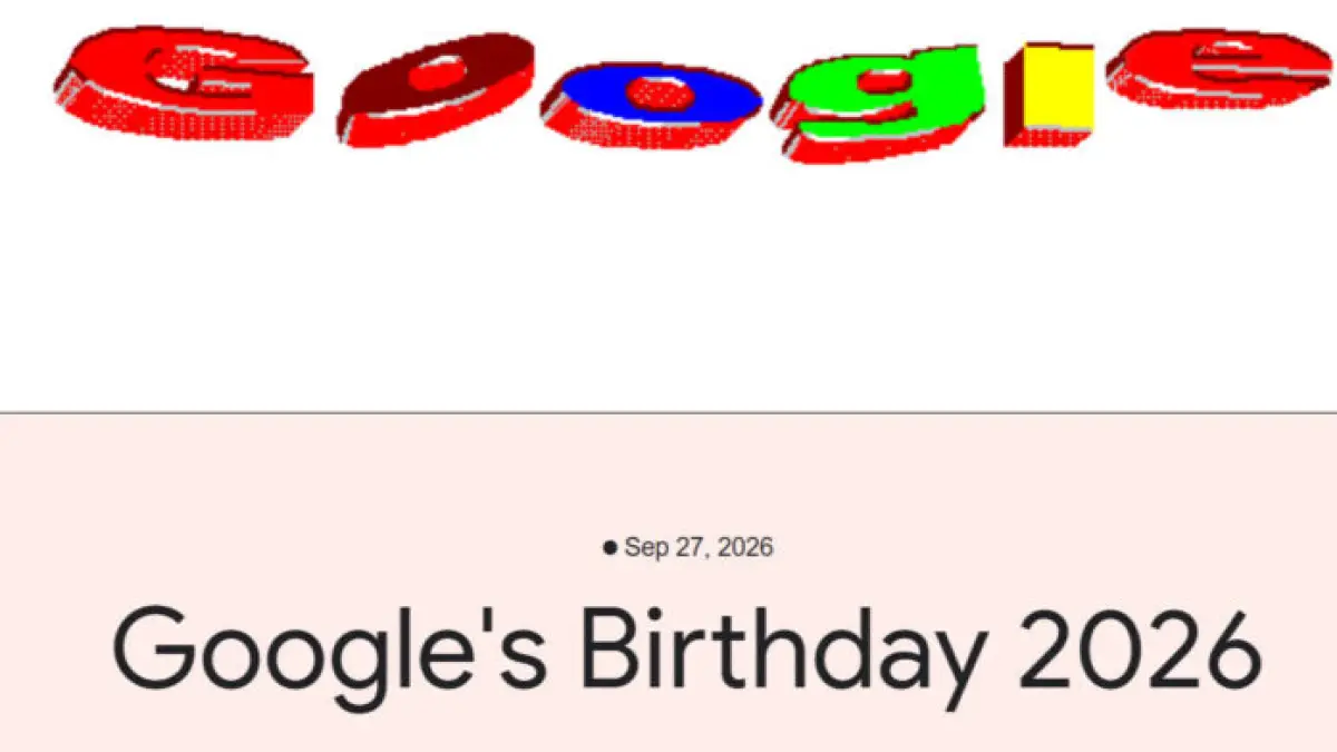 Doogle perayaan ulang tahun Google ke-28. (Foto: Doogle Google)