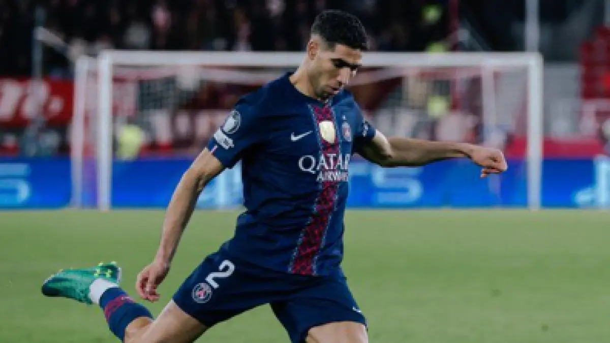 ANDALAN: Hakimi akan jadi inti permainan Maroko saat melawat ke kandang lesotho di kualifikasi AFCOn 2026 (PSG)