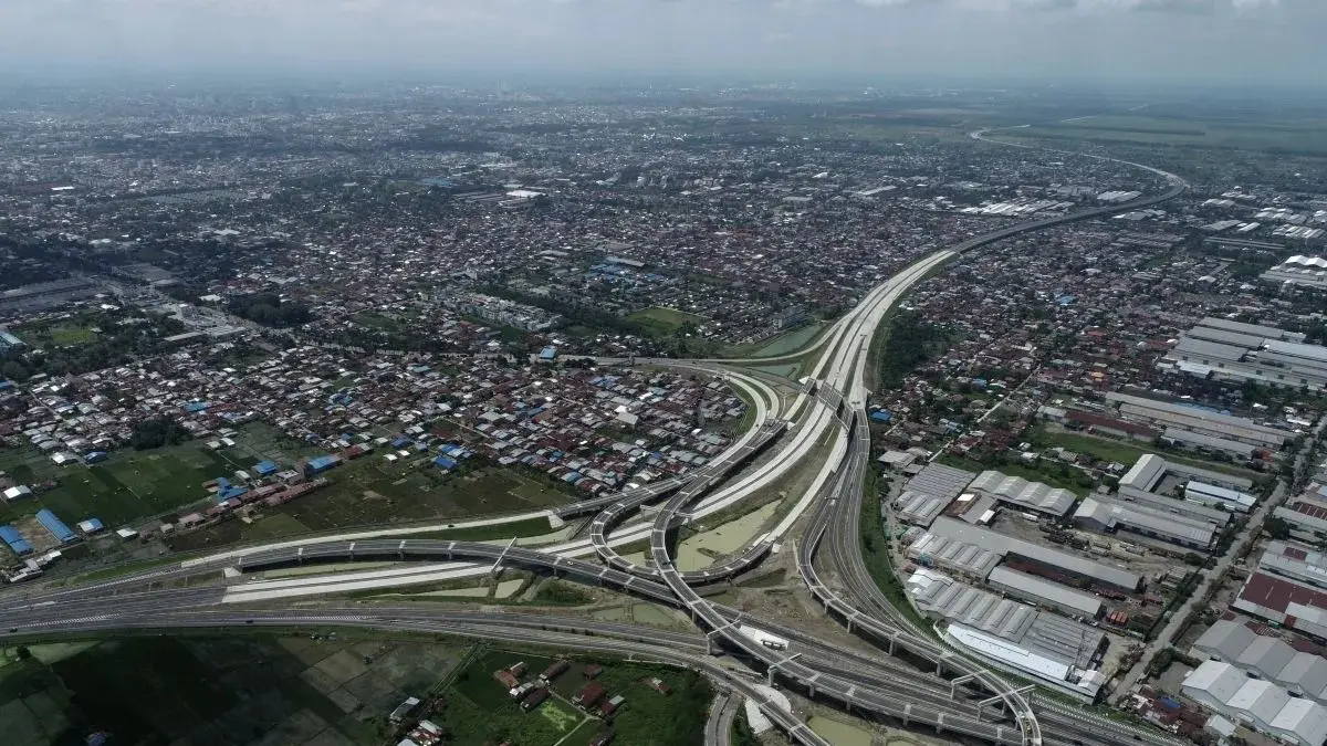 Tol Trans Sumatera. (Sumber: Antara)