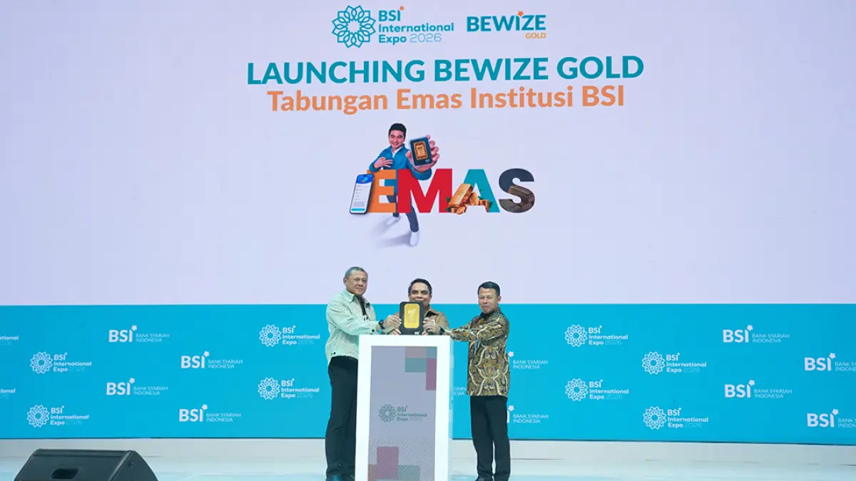 BSI Luncurkan BEWIZE Gold, Bonus Karyawan Bisa Berupa Emas