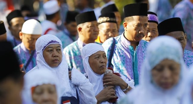 Ilustrasi calon jamaah haji.