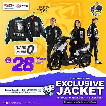beli-yamaha-gear-125-bonus-jaket-exclusive-evos