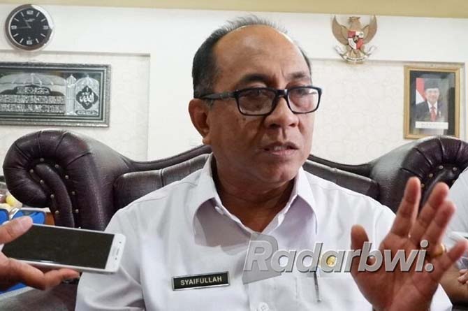 Syaifullah, Sekkab Situbondo.