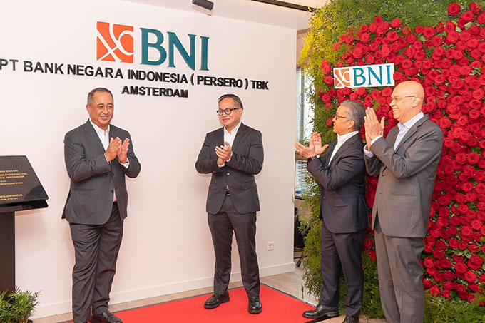 PENETRASI PASAR EROPA: BNI kini memiliki kantor cabang di Amsterdam, Belanda.