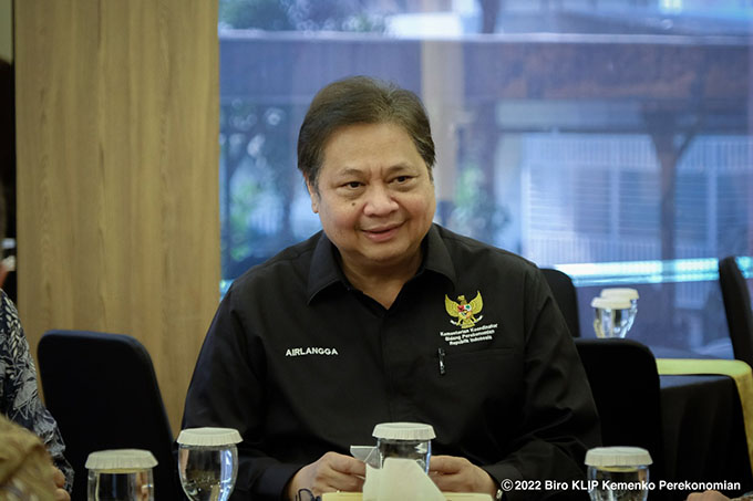Menteri Koordinator Bidang Perekonomian RI, Airlangga Hartarto. (ekon.go.id)
