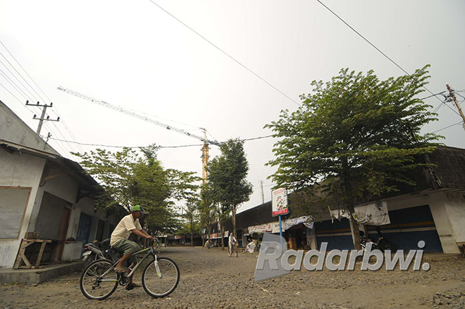 TEMPAT SAMA: Kondisi Pasar Sobo dipotret beberapa tahun silam. (Dok.Radar Banyuwangi)