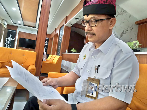 Widodo Waluyo, Direktur Utama PUDAM Banyuwangi. (Gareta Wardani/Radar Banyuwangi)