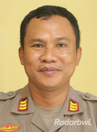 AKP Karyadi, Kapolsek Sempu. (Salis Ali/Radar Genteng)