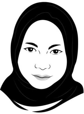 Cinta Prahastita, Siswi MAN 1 Banyuwangi.