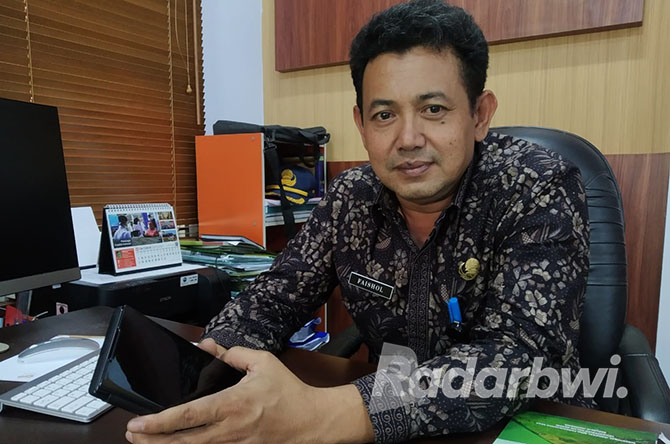 Faishol, Plt Kepala Dinas DPMD Banyuwangi. (GARETA WARDANI/RABA)