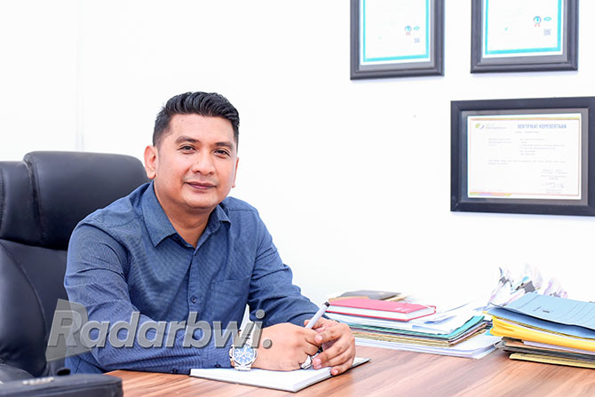 Yusi Teguh Arifianto, Direktur PT Griyatama Graha Mandiri. (Toha/RaBa)