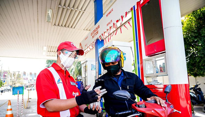 BARCODE: Agar BBM subsidi tepat sasaran Pertamina akan memberlakukan sistem barcode