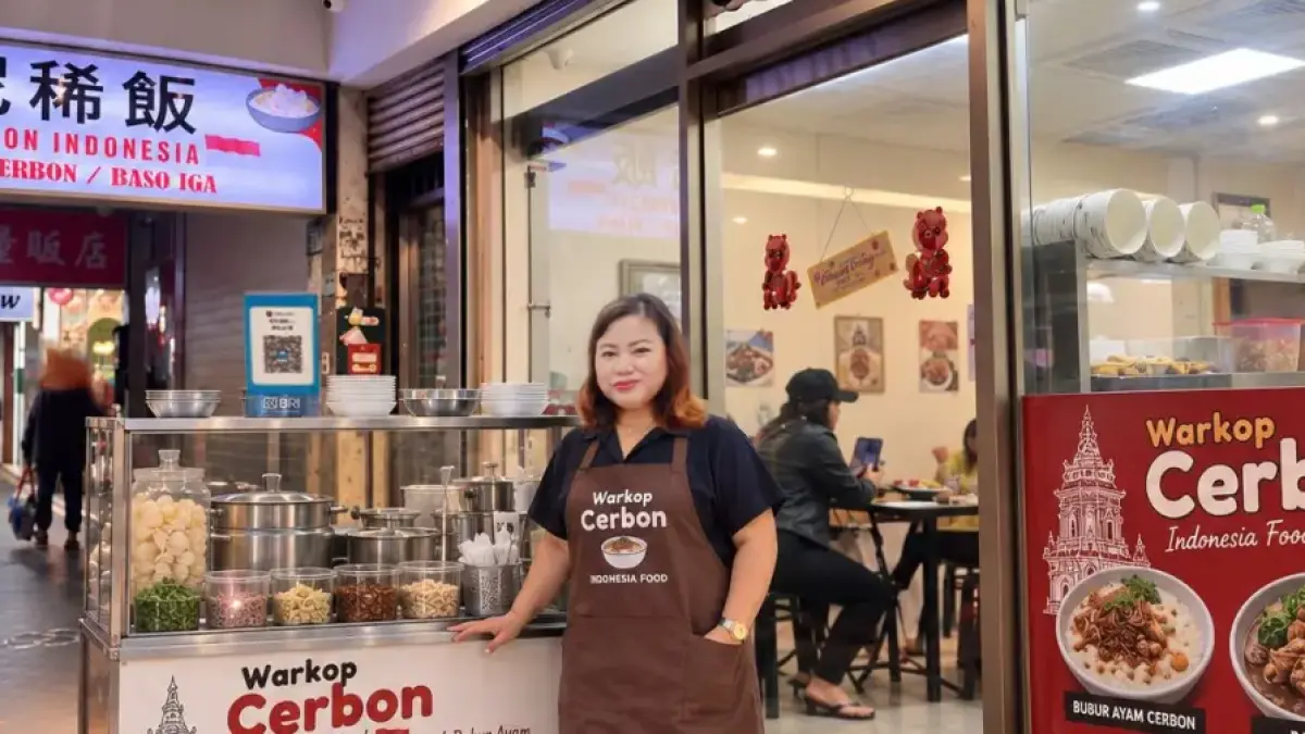 Tati di Taiwan tidak berhenti sebagai pekerja migran dia justru membangun usaha kuliner yang membawa cita rasa Indonesia ke tengah masyarakat Taiwan.