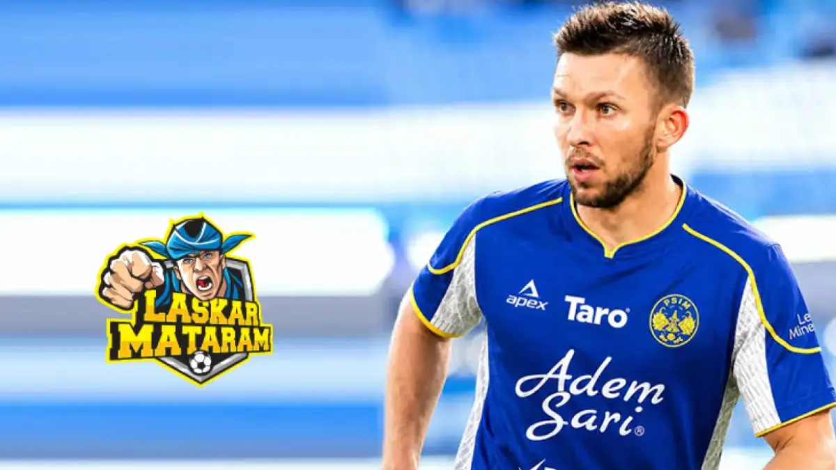 Pemain PSIM Jogja Ondrej Rudzan. (Media PSIM Jogja)